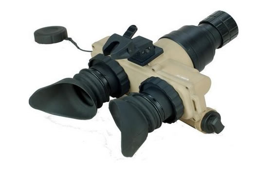 Night vision goggles with helmet