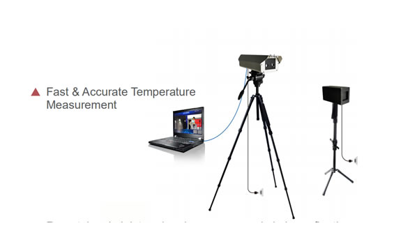 Intelligent dual-light infrared temperature screening system