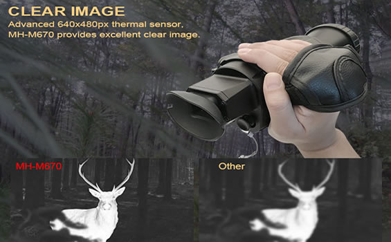 MH-M670 Military Thermal Imaging Monocular