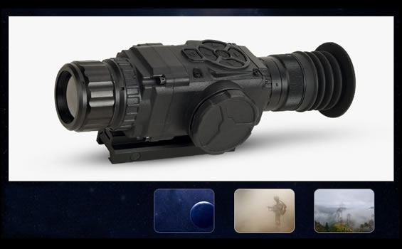 Monocular type night vision thermal riflescope MH-35-6