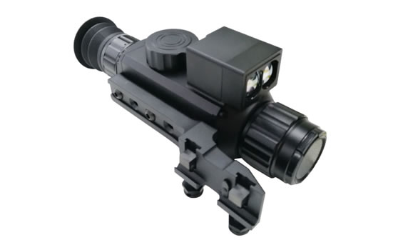 With LRF MH-RS Series Thermal Weapon Sight