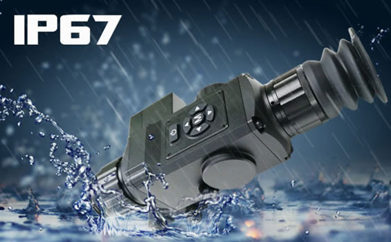 With LRF MH-RS Series Thermal Weapon Sight