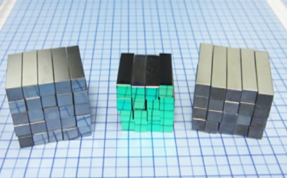 High energy nonlinear laser crystal material (slab)