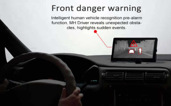 Thermal imaging camera for cars
