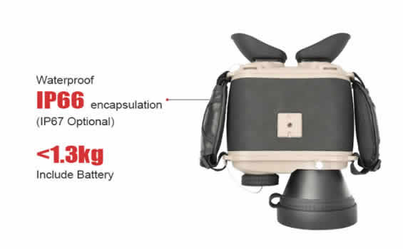 MH6100B Military Thermal Camera Binocular