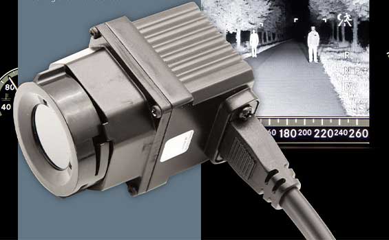 Infrared thermal imaging camera