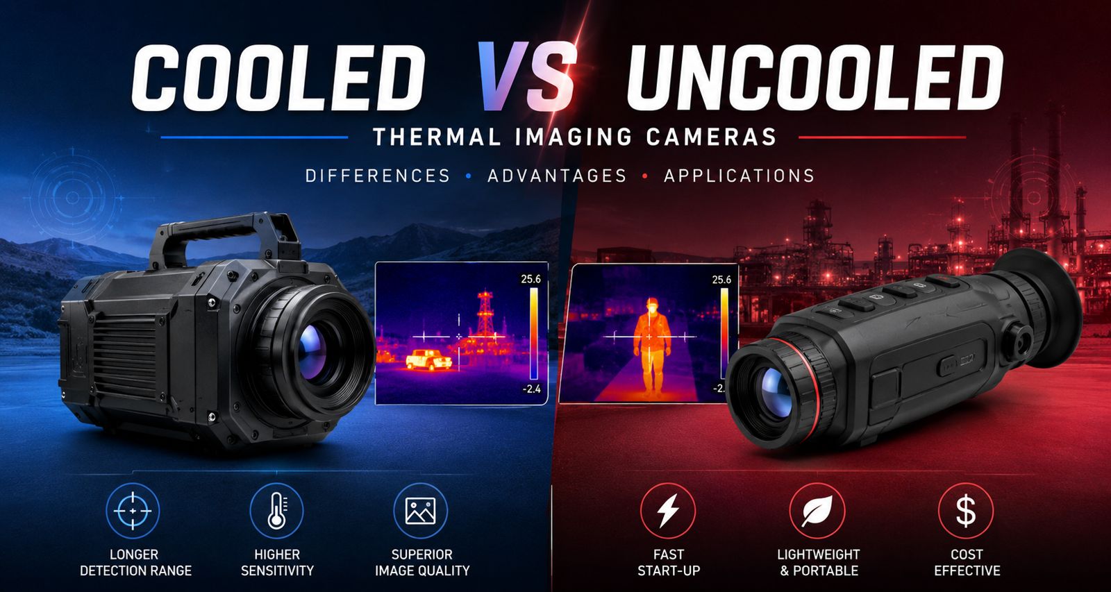 Cooled vs. Uncooled Thermal Imaging Cameras: Which One Is Right for You?