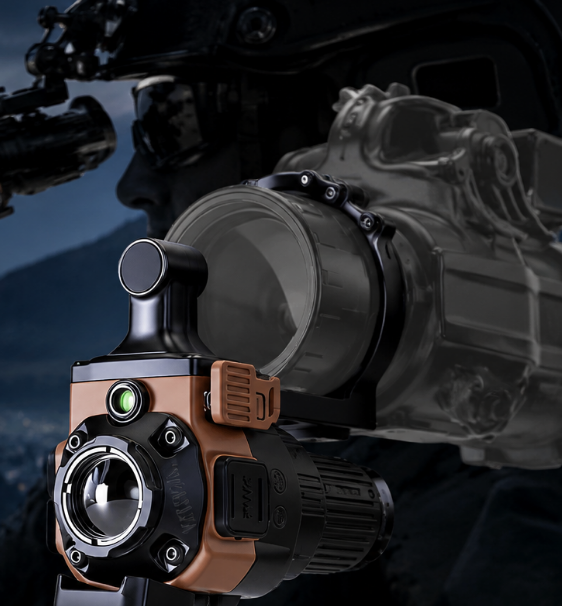 JerryC Clip-on Thermal – Your Night Vision Add-on，solution for integrating low-light thermal imaging