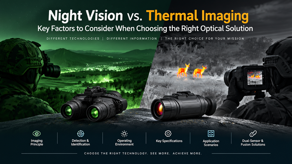 Night Vision vs Thermal Imaging: Key Factors to Consider When Choosing the Right Optical Solution