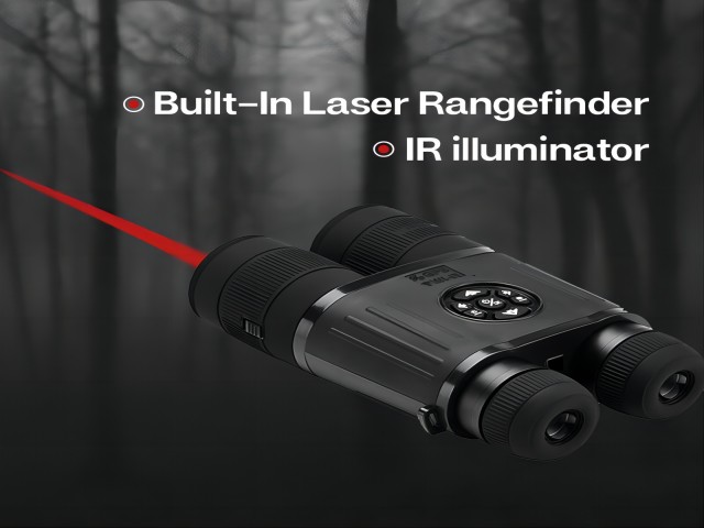 built-in laser rangefinder digital nigth visision