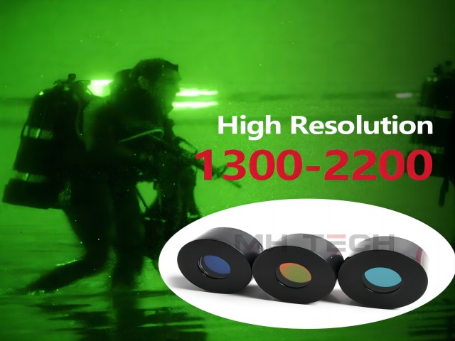 High resolution night vision monocular