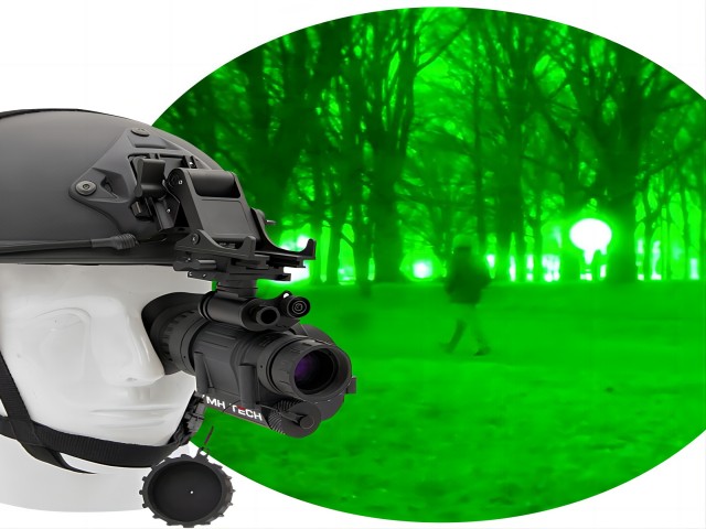 green phosohor night vision monocular