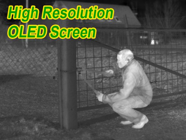 High resolution OLED screen