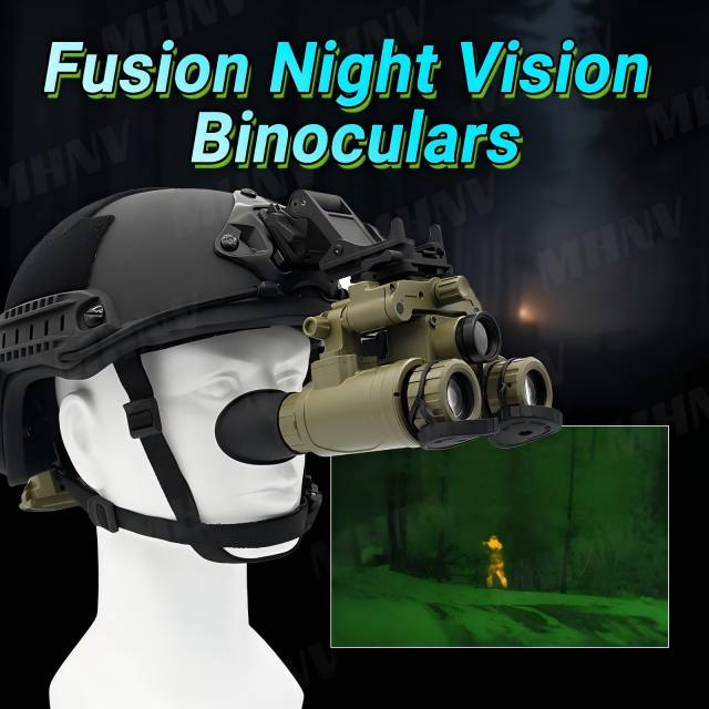 PVS31 night vision binoculars fusion
