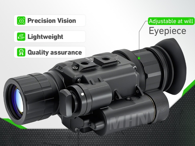Handheld P43 Green phosphrous night vision monocular 
