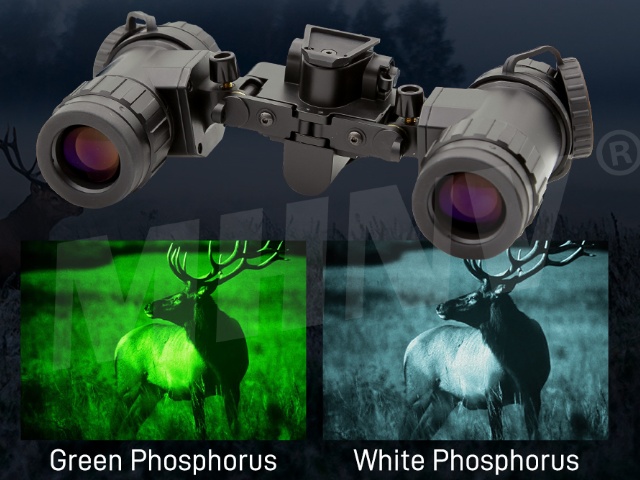 P43 P45 green white phosphorus