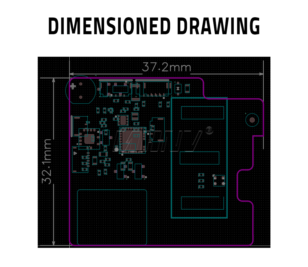 PVS-14 Auto-Gating Circuit Board, PVS-14 ABC (Automatic Brightness Control) Module