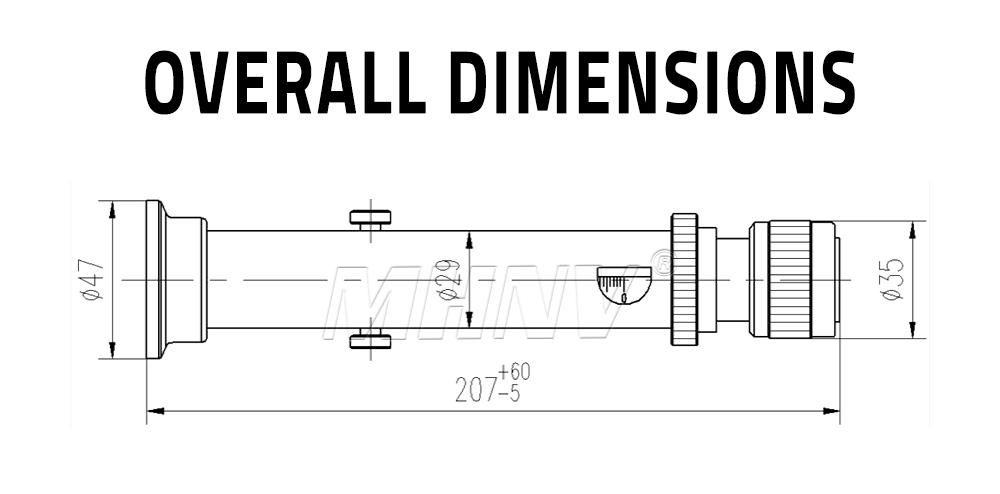 25x Magnification Meter