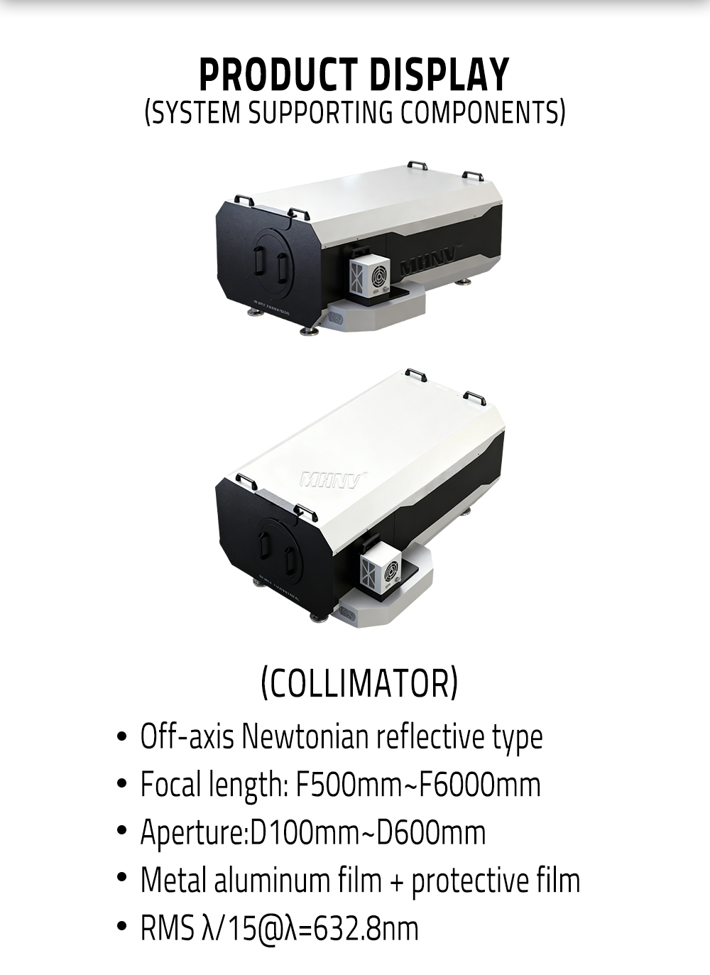 Comprehensive Optical Performance NETD/MRTD Test System