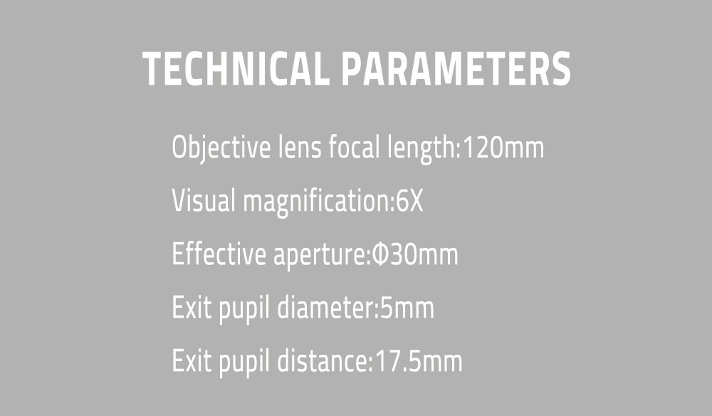 6x Binocular Front Collimator 