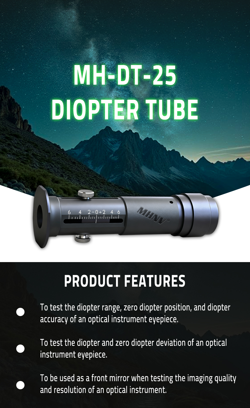 Dioptometer,Diopter Telescopes