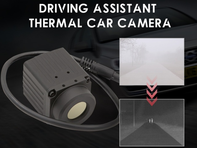 MHNV thermal car camera 640*512px