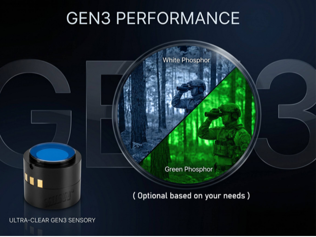 Gen3 image intensifier tubes 16mm
