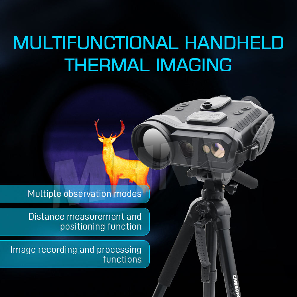 R-Visible Fusion, Laser Ranging, GPS Positioning,Multifunctional Thermal Binocular