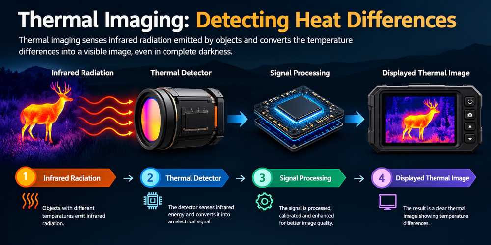 Thermal Monocular,Thermal Imaging Processing